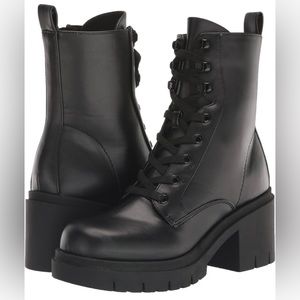 NWT Nine West Juna3 Combat Boots Size 9 M